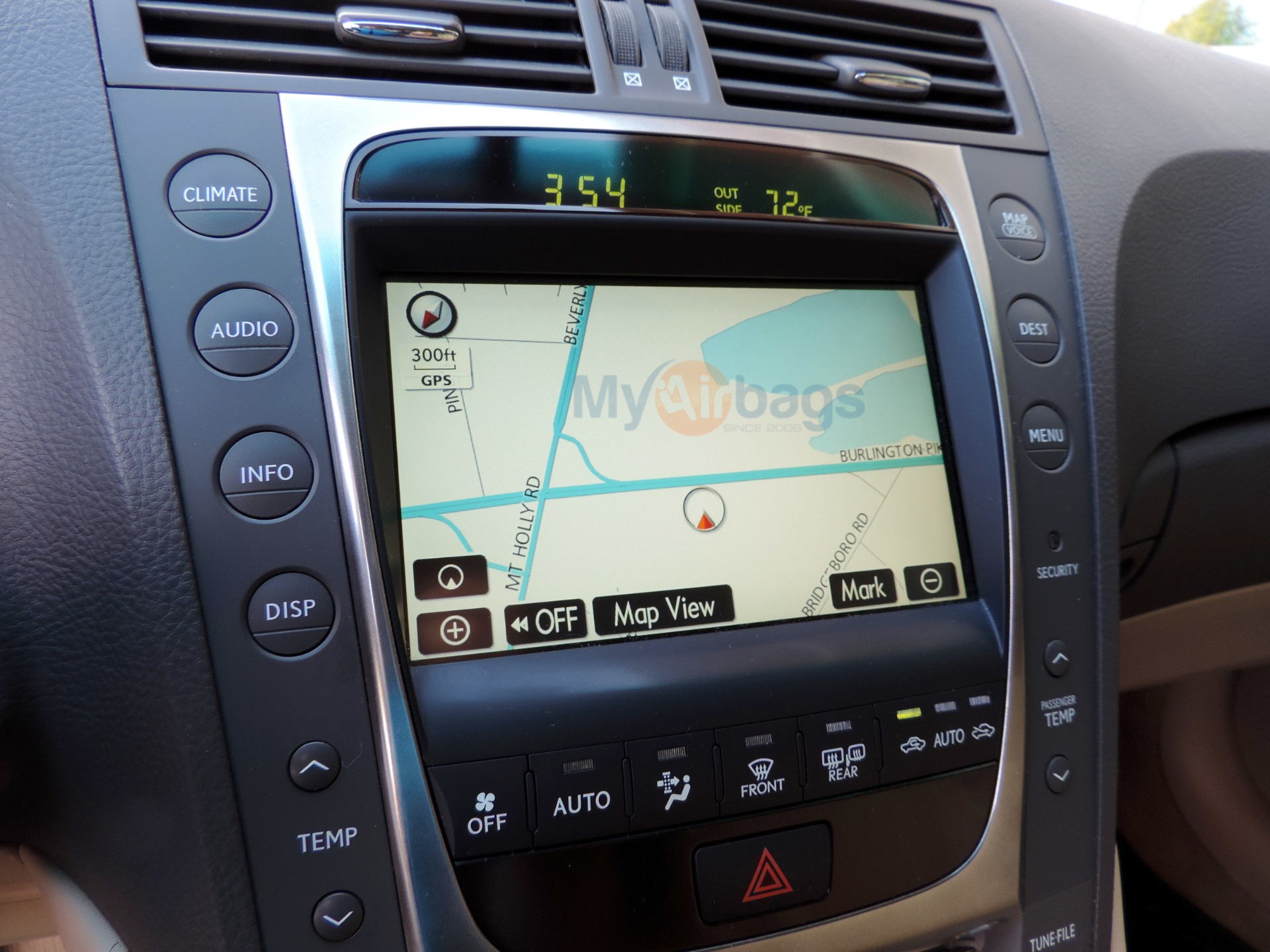 Lexus GS350 (2006-2009) LCD Navigation/Radio Touchscreen Display WE DONT  SERVICE Display Repair | UpFix